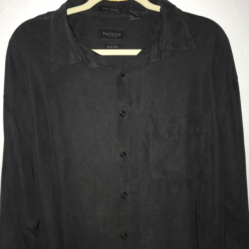 Van Heusen XL ‘Soft Suede’ polyester shirt